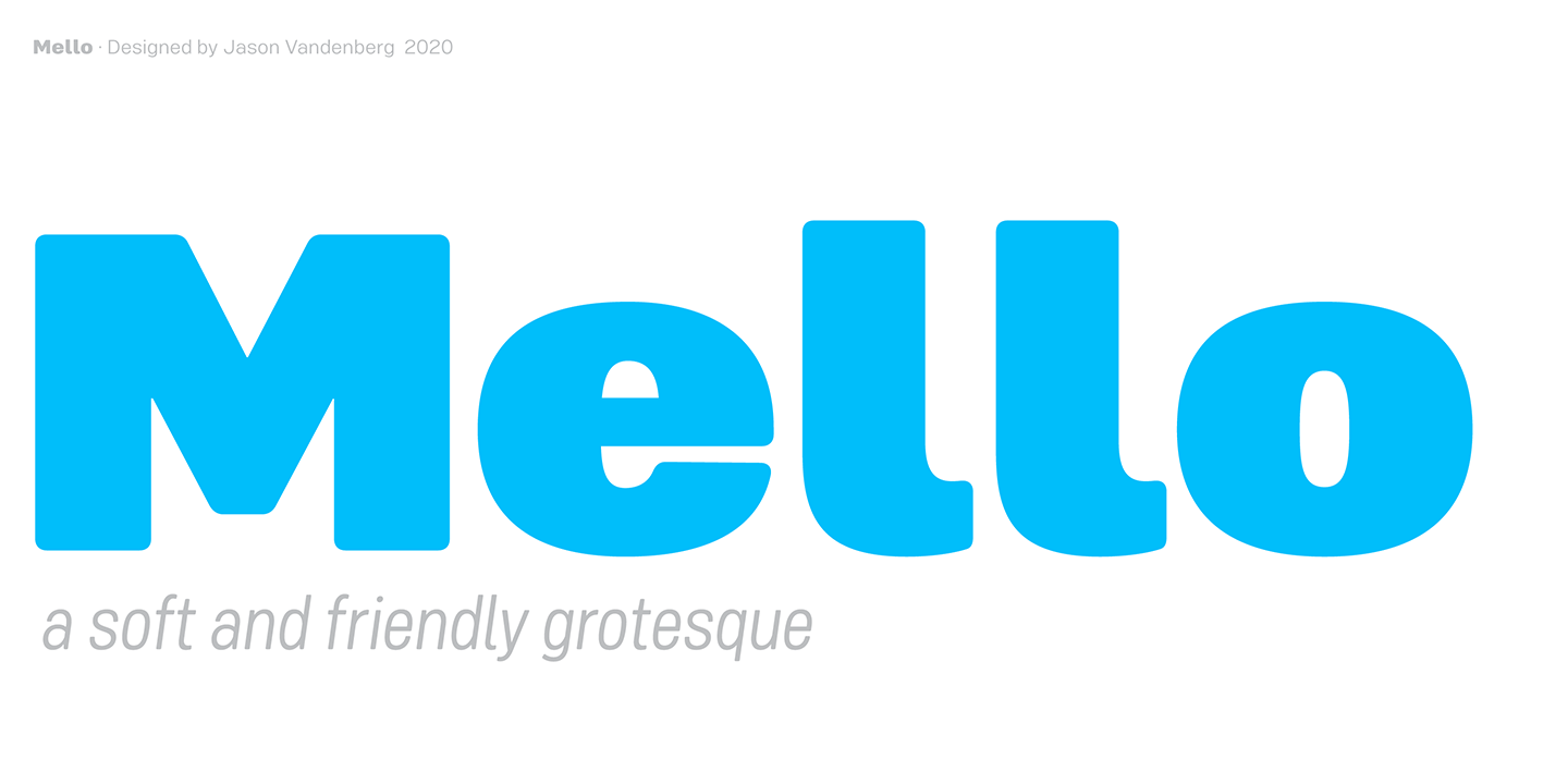 Mello Condensed Font preview